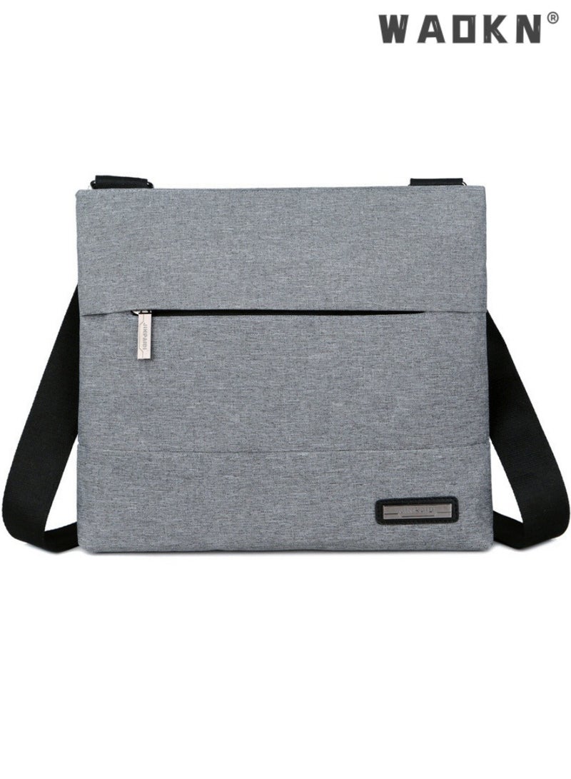 دبليو أيه أو كي أن حقيبة كمبيوتر محمول للرجال أو السيدات 15.6 بوصة حقيبة كمبيوتر محمول حقيبة كمبيوتر محمول حزام الكتف حقيبة كمبيوتر محمول رسول حقيبة السفر / الأعمال / مكتب المدرسة السفر حقيبة كمبيوتر محمول - Image 1