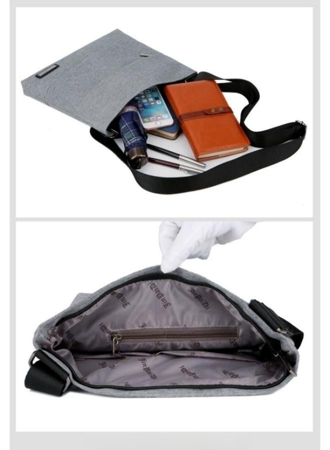 دبليو أيه أو كي أن حقيبة كمبيوتر محمول للرجال أو السيدات 15.6 بوصة حقيبة كمبيوتر محمول حقيبة كمبيوتر محمول حزام الكتف حقيبة كمبيوتر محمول رسول حقيبة السفر / الأعمال / مكتب المدرسة السفر حقيبة كمبيوتر محمول - Image 4