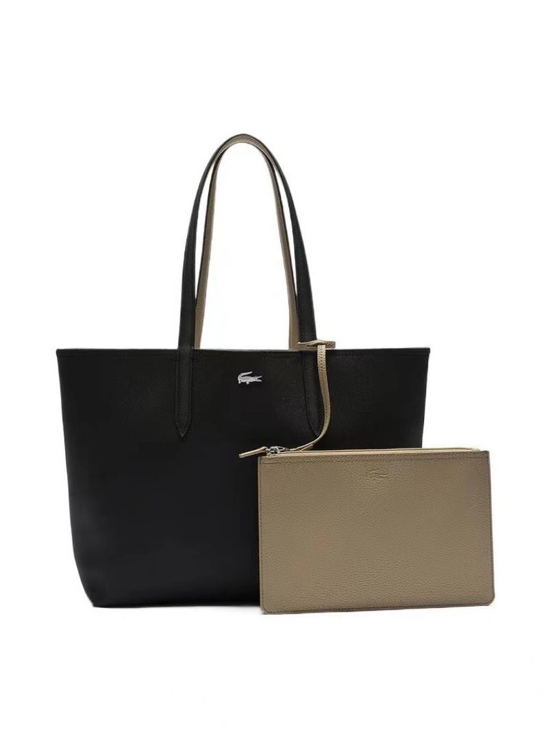 LACOSTE LACOSTE Tote bag handbag regular female black  - Image 1