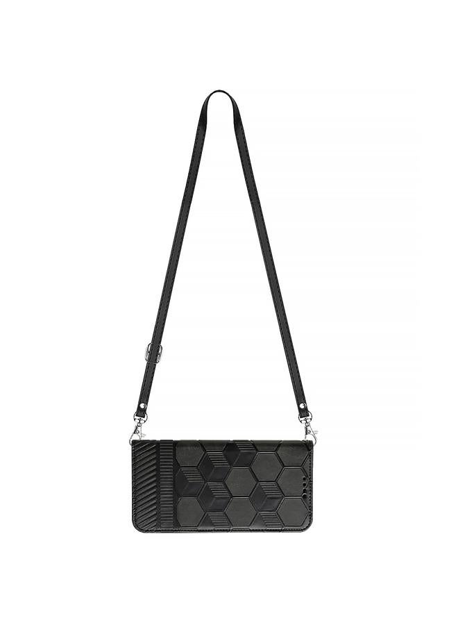 Zaboon Case For iPhone 11 Pro Crossbody Football Texture Magnetic PU Phone Case - Image 5