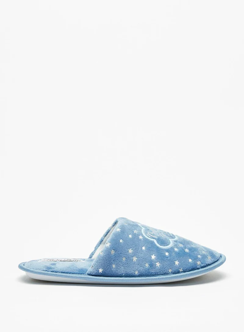 shoexpress Knitted Bedroom Slip Ons