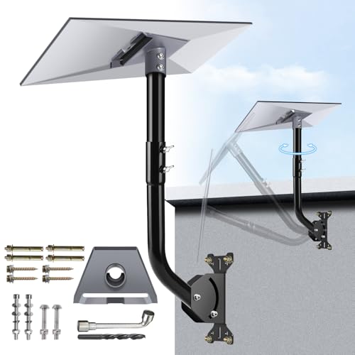 GADFISH Gen 3 Starlink Mount, Adjustable Starlink Gen 3 Mount, Starlink Mounting Kit for V3 Starlink Standard Dish-Include Starlink Gen 3 Pipe Adapter - Image 1