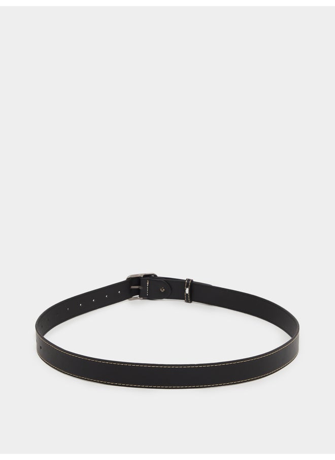Styli Styli Solid Tang Buckle Belt  - Image 3