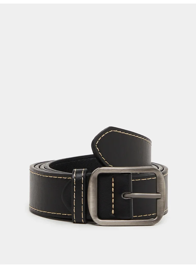 Styli Styli Solid Tang Buckle Belt