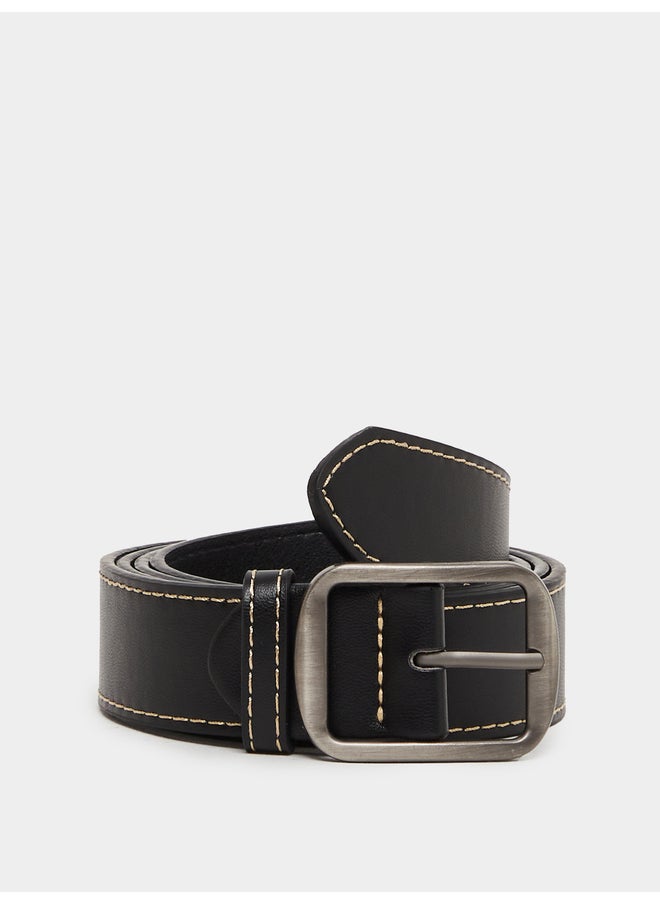 Styli Styli Solid Tang Buckle Belt  - Image 1