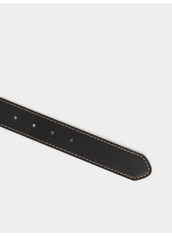 Styli Styli Solid Tang Buckle Belt  - Image 5