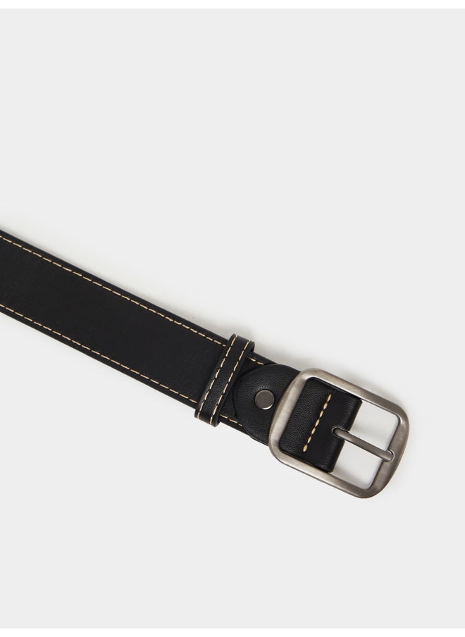 Styli Styli Solid Tang Buckle Belt  - Image 4