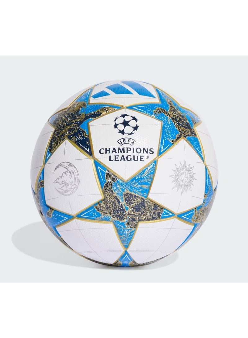 Adidas UEFA Champions League 2025-2026 Match Ball Replica – Laminated Football – Size 5 – Blue/White/Gold - Image 2