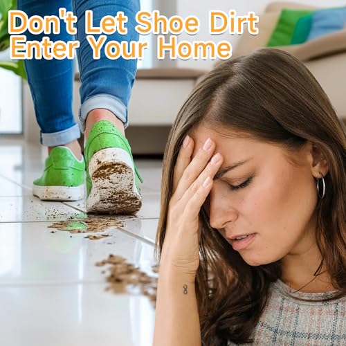 LUHIMO 2PCS Please Remove Your Shoes Sign, Self-Adhesive Durable No Shoes Sticker for House, Take Your Shoes Off Sign, Leave Shoes for Front Door, Home, Offices（9.2" x 3.3"） - Image 4