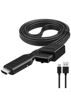 Wii to HDMI Converter 1080P Wii to HDMI Adapter Output Video Support for Monitor TV Projector Computer Speakers Headphones