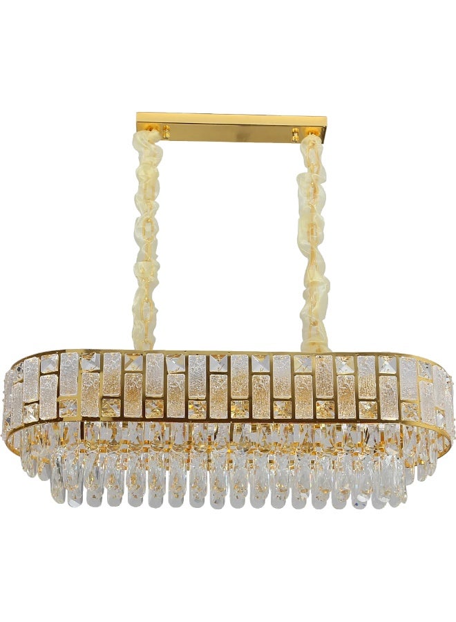 هامر نجف مودرن ذهبي E14*9 مقاس 800*300 ملم