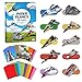hapray 60 Sheets Paper Airplane Kit Art and Crafts for Kids with Paper Airplane Instructions Book Video Stocking Stuffers for Boys Girls Birthday Easter Kids Activities Crafts Gifts - Image 2