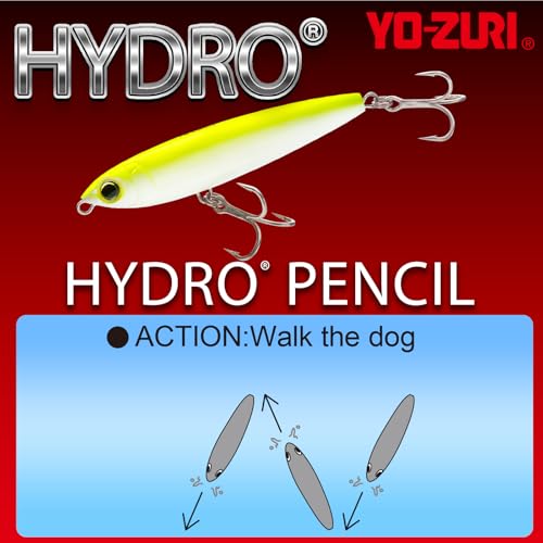Yo-Zuri R1153-AJ Hydro Pencil Floating Lure, Bronze,125mm 5" - Image 3