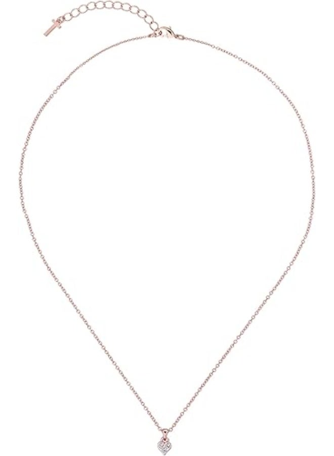 Ted Baker Neeno Nano Heart Pendant - Rose Gold or Silver Tone/Crystal Options - Image 2