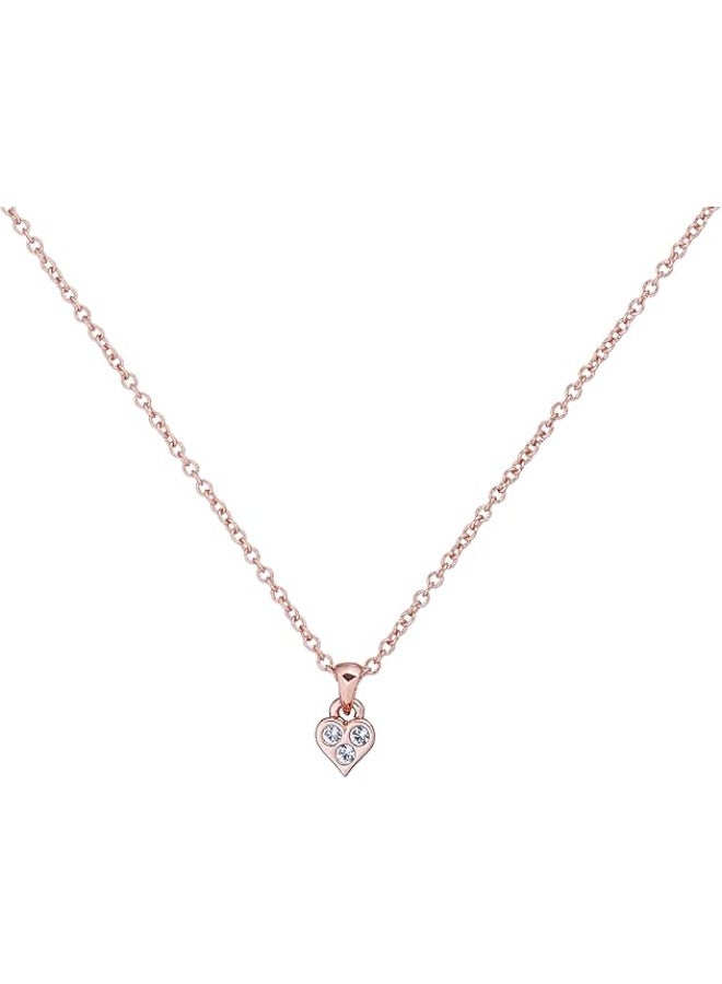 Ted Baker Neeno Nano Heart Pendant - Rose Gold or Silver Tone/Crystal Options - Image 1