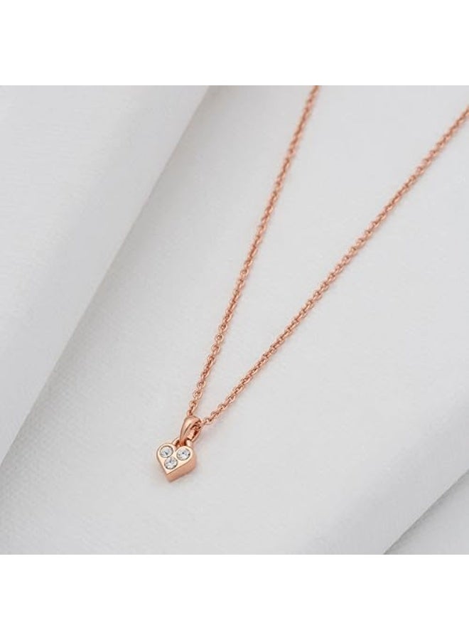 Ted Baker Neeno Nano Heart Pendant - Rose Gold or Silver Tone/Crystal Options - Image 4