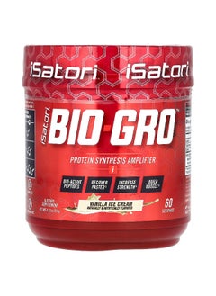 iSatori Isatori, Bio-Gro, Protein Synthesis Amplifier, Vanilla Ice Cream, 4.02 oz (114 g)  - Image 1