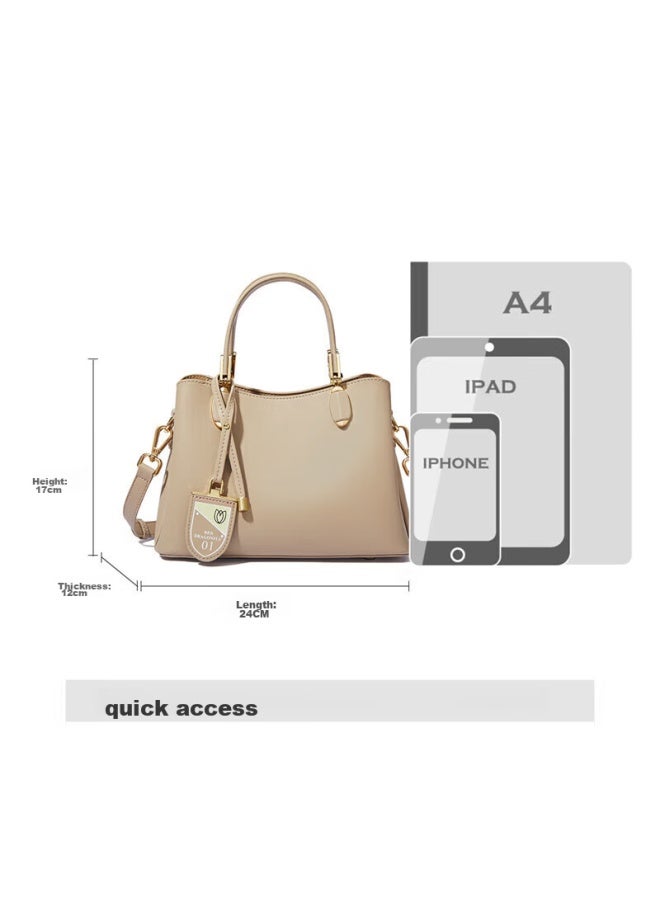 RED DRAGONFLY Hongqingting Handbag For Women, New Style Cowhide Crossbody Bag, Mom's Handbag, Birthday Gift Box For Wife, Girlfriend, Or Mother - Image 2