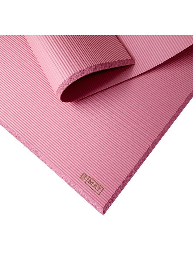 B YOGA B MAT Impact – Heavy‑Duty 10 mm NBR Fitness Mat for High‑Impact Workouts (Orchid) - Image 5
