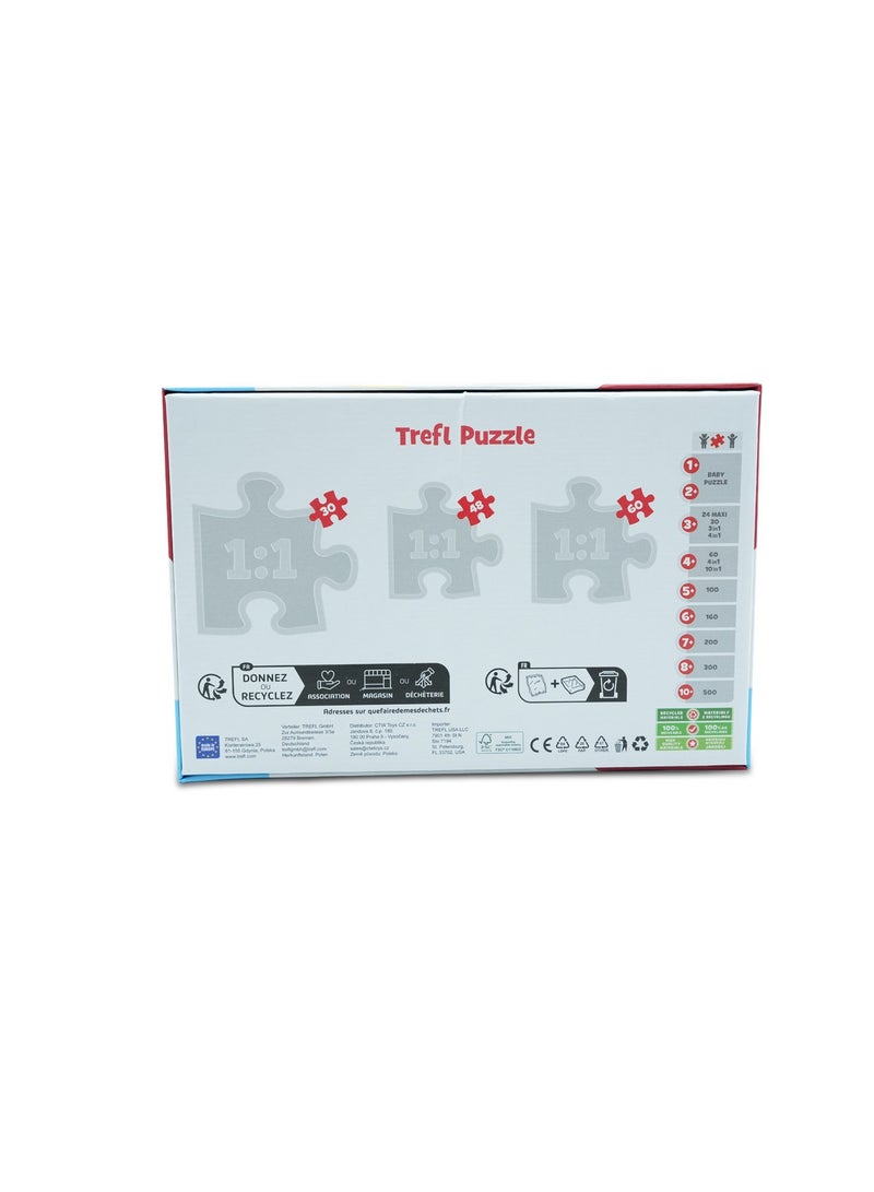 Trefl Peppa Pig Glow in the Dark Space Puzzle , 48 Piece Educational Jigsaw for Kids Ages 4+, My Favourite Puzzle Series by Trefl - Image 4