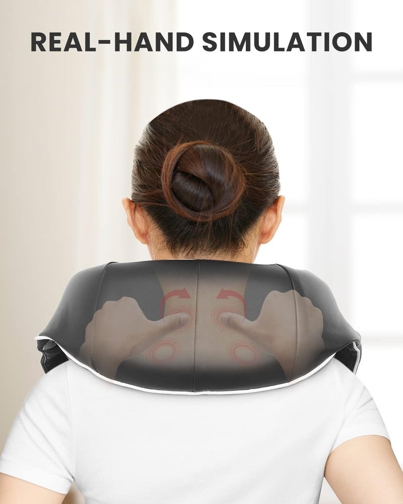Shiatsu Neck and Shoulder Back Massager with Heat - Image 4