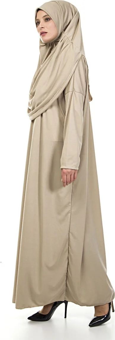 İhvan Ikhwan One Piece Prayer Dress - Mink - 5015