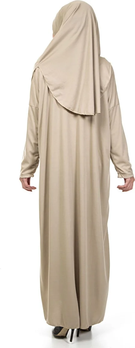 İhvan Ikhwan One Piece Prayer Dress - Mink - 5015