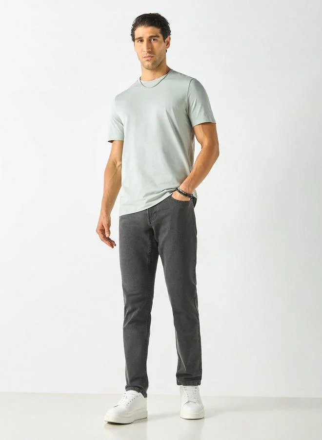 Splash FAV Crew Neck T-shirt with Short Sleeves