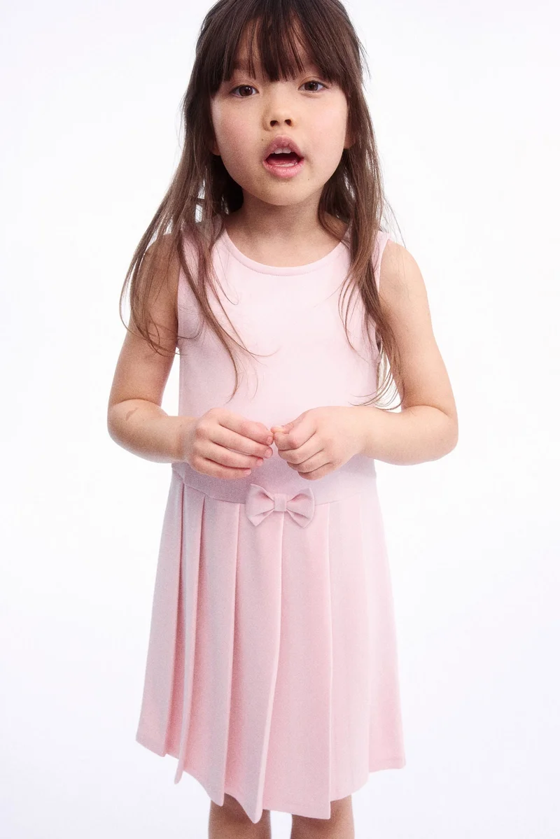 H&M Bow-detail jersey dress