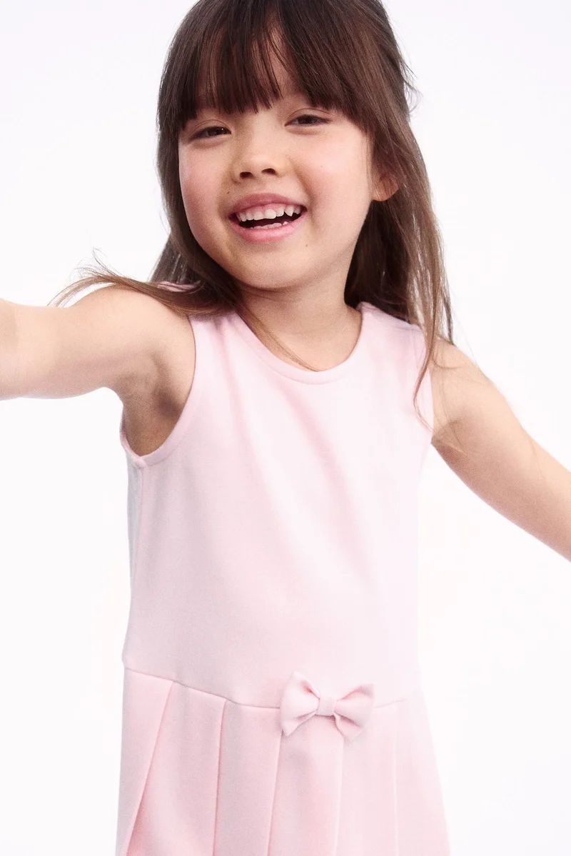 H&M Bow-detail jersey dress