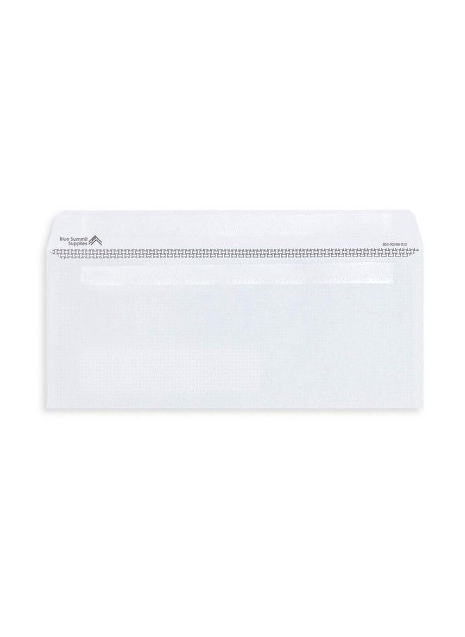 Blue Summit Supplies 500 Self Seal Number 10 Single Right Window Envelopes Security Lining Designed For Secure Mailing Of Invoices Documents And Business Statements 4 1 8 X 9 1 2 Inches 500 Ct  - Image 5
