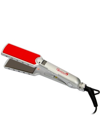 Professional Digital Hair Straightener Silver/Red - view 3