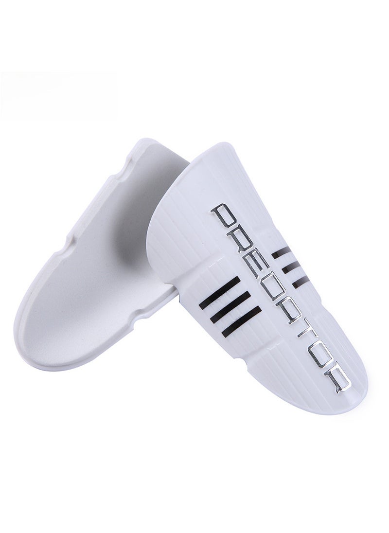 Generic - Youth Soccer Shin Guards for Training White - Image 1
