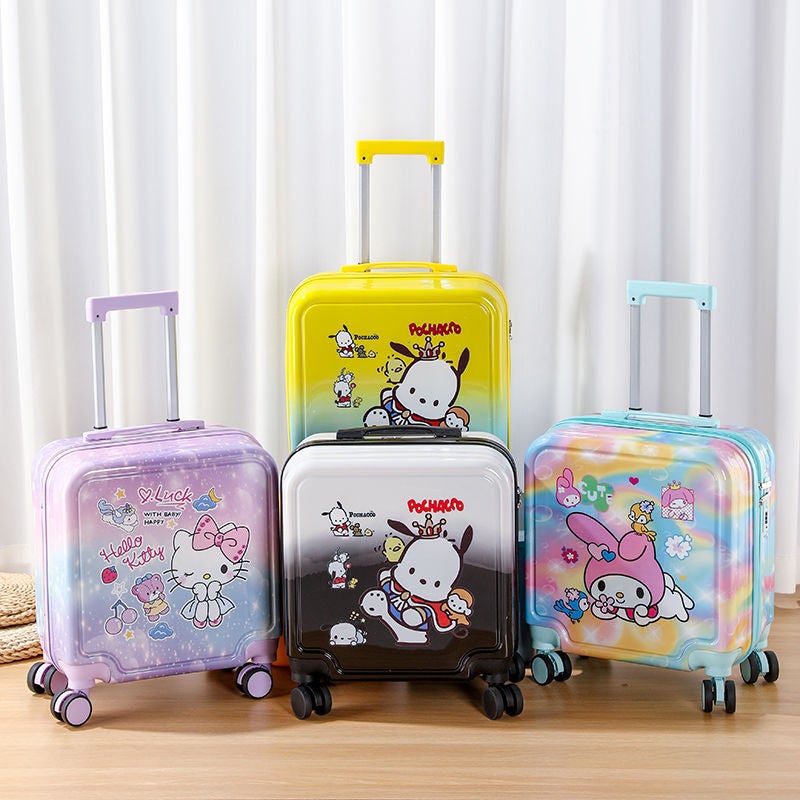 Children's Cartoon 20-inch Lightweight Spinner Suitcase with Password - Image 1