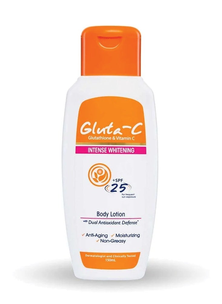 GLUTA C Intense Whitening Body Lotion SPF 25 150ml 