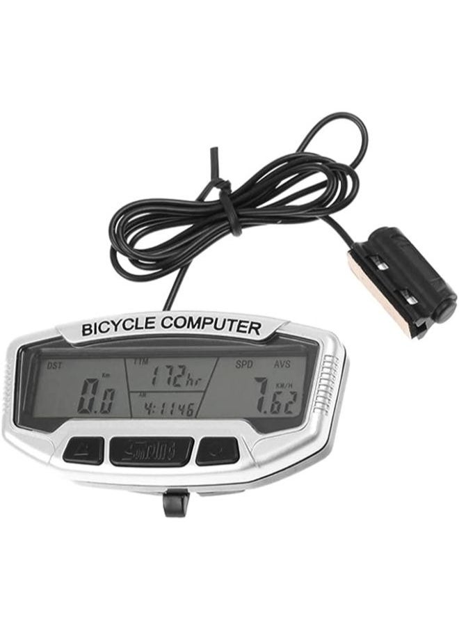 Generic - Multifunctional Speedometer,Irfora Waterproof Bicycle Cycling Digital LCD Computer Odometer Speedometer Velometer Auto Backlight 27 Functions - Image 1