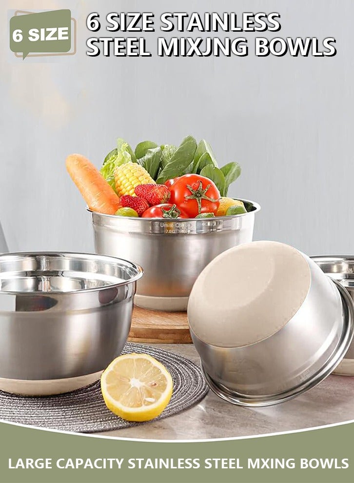 مزيج وعاء مع غطاء محكم، مثالي للمزج وتقديم الأطباق - Image 2