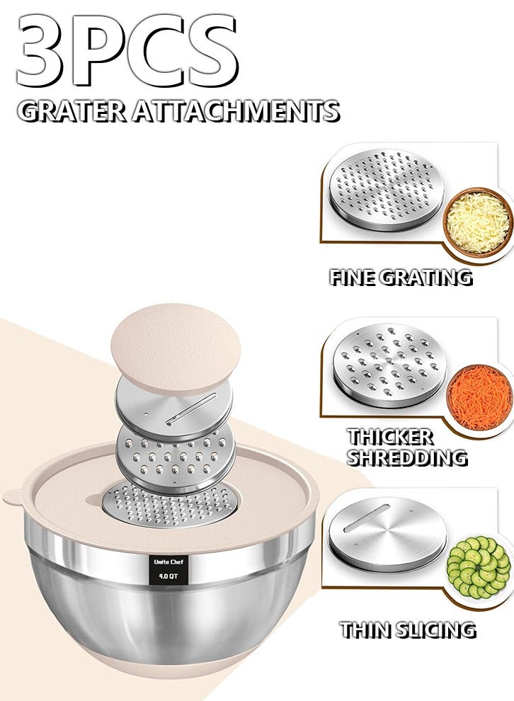 مزيج وعاء مع غطاء محكم، مثالي للمزج وتقديم الأطباق - Image 4