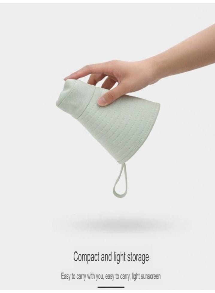 كيفية قبعة شمسية نسائية متعددة الاستخدامات للأنشطة الخارجية - قبعة صيفية واسعة الحواف مع حماية من الأشعة فوق البنفسجية وغطاء للرقبة - Image 4