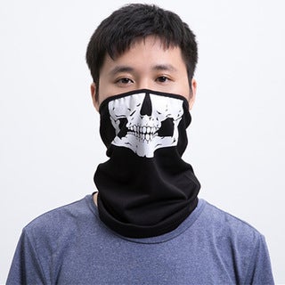 Generic New Call of Duty Game Skull Cover Ghost Mask Halloween Mask Quick-Dry Riding Sun CoverMesh B10 Mesh B10