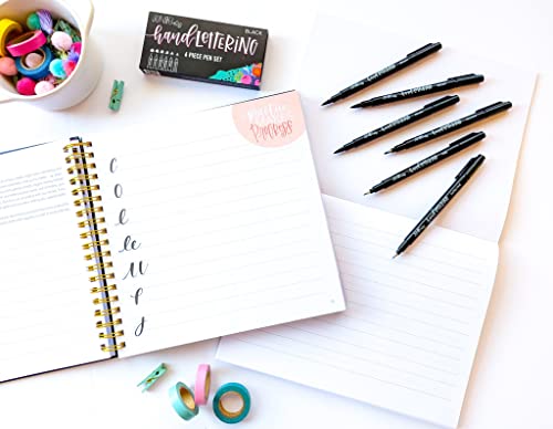 June & Lucy Calligraphy Kit for Beginners - Calligraphy Pen Set with Calligraphy Workbook - Image 3