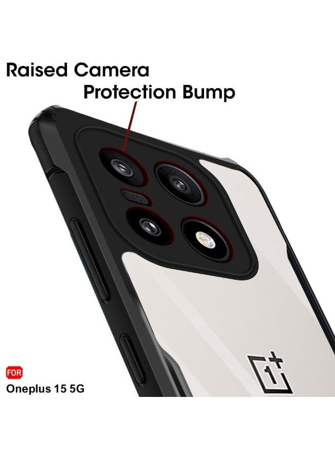 Oneplus 15 Shockproof Crystal Clear Back Cover Case for Oneplus 15 5G Protective Design 360 Degree Protection Transparent Back Cover Oneplus 15 - Image 4