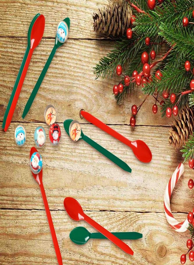 luck sea Christmas Game Bouncy Ball Spoon Relay Race Toy for Adults Indoor Outdoor Decorations Xmas/Holiday/Winter Party Supplies Favors - Image 5
