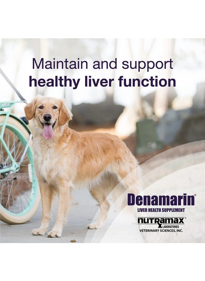 Nutramax Laboratories - Nutramax Laboratories Denamarin Liver Health Supplement for Large Dogs - With S-Adenosylmethionine (SAMe) and Silybin, 30 Tablets(Pack of 1) - Image 1