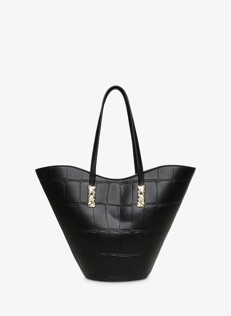 STEVE MADDEN BISLEY Textured Shoulder Bag - Image 1