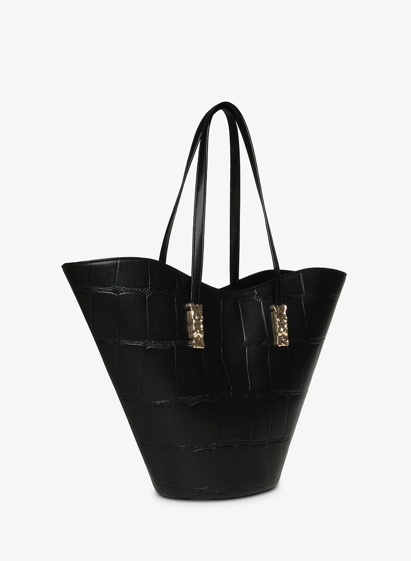 STEVE MADDEN BISLEY Textured Shoulder Bag - Image 3