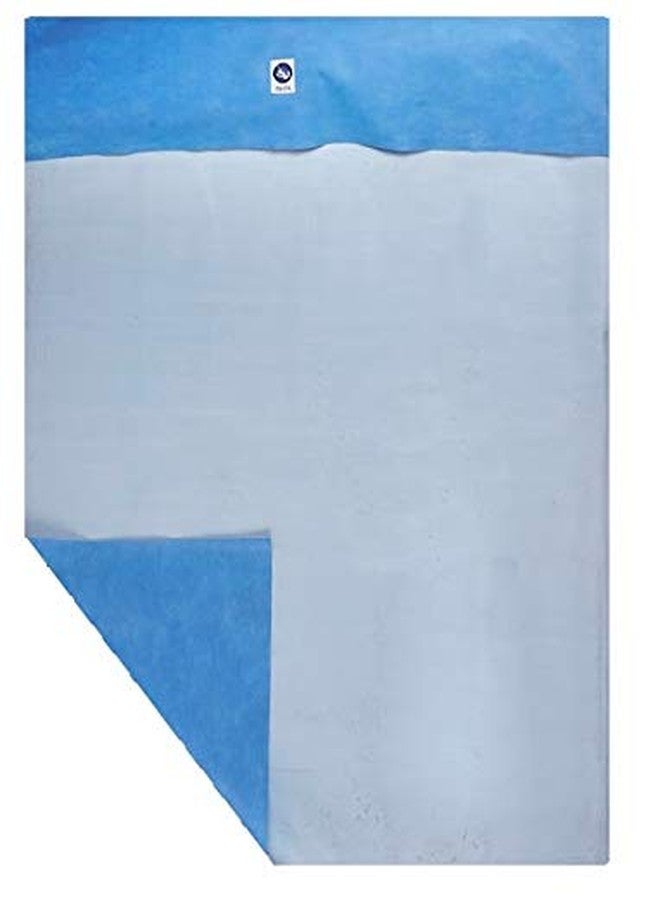 ISHTA Disposable Waterproof Fabric Multipurpose Protector Sheet for Sofa 80 GSM with-fold (5 ft x 5 ft Double Seat Sheet) (5 ft x 2.5 ft Single Seat Sheet) 2 Single 1 Double Set - Image 1