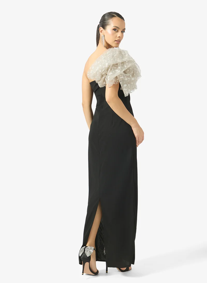 Namshi X  One Shoulder Evening Dress for Women | Best Price UAE