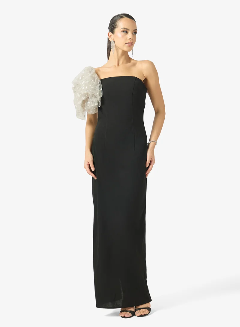 One Shoulder Evening Dress