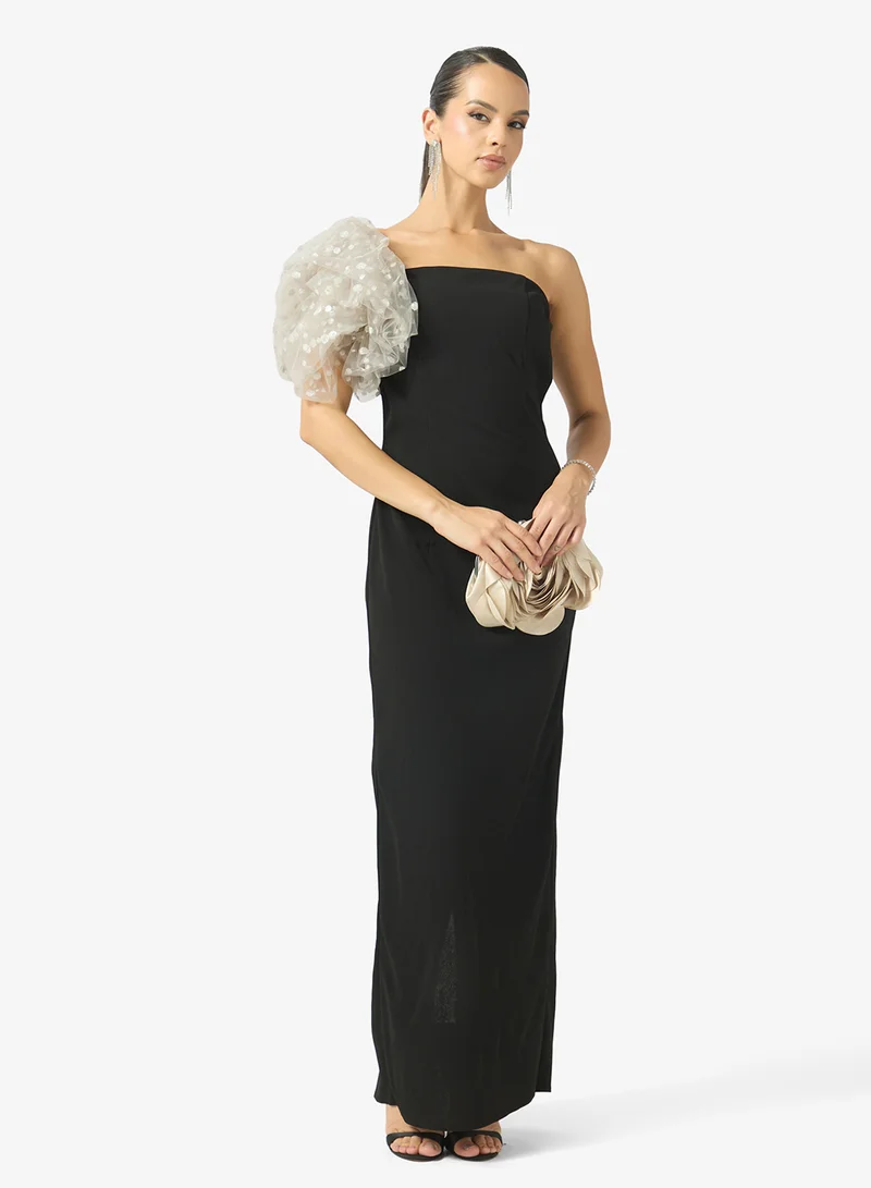 Namshi X  One Shoulder Evening Dress for Women | Best Price UAE